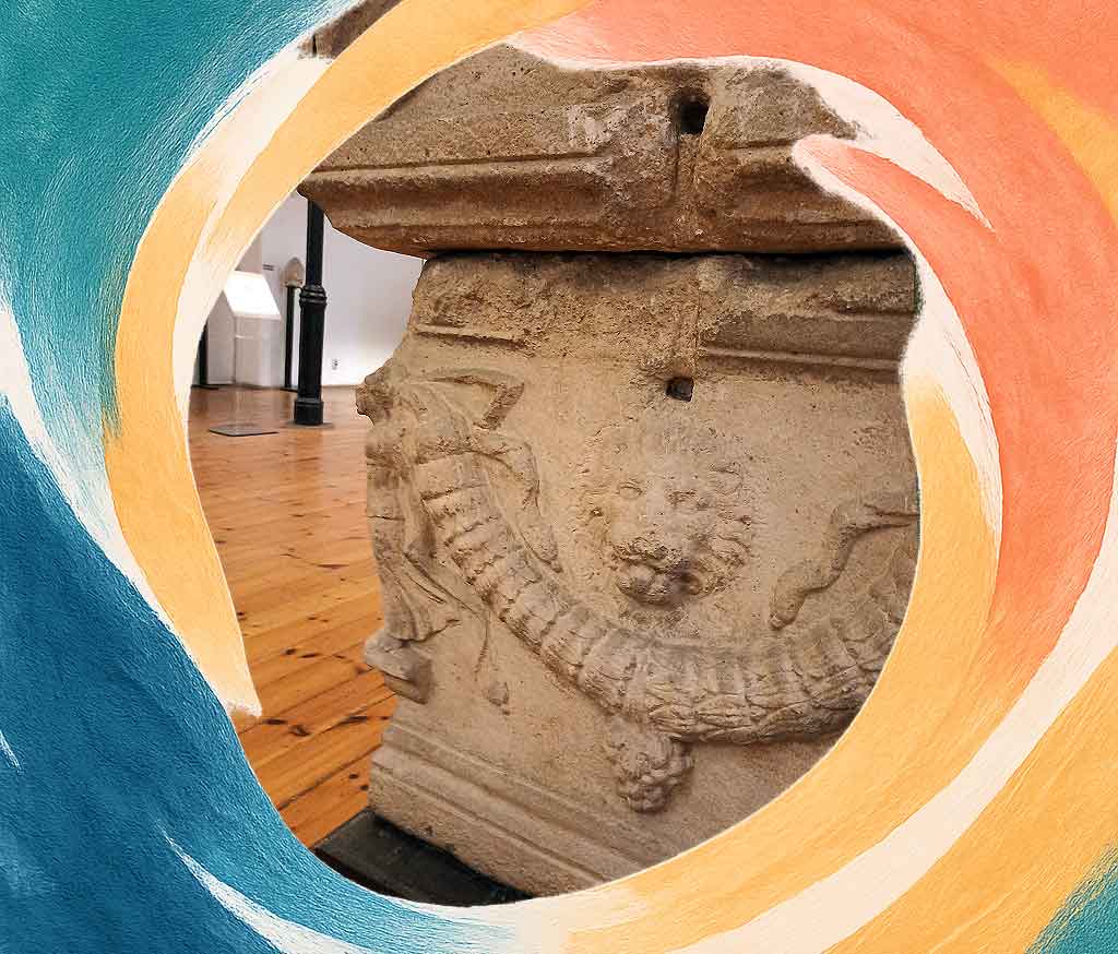 Artifact on display at the Archeological Museum in Sofia, Bulgaria