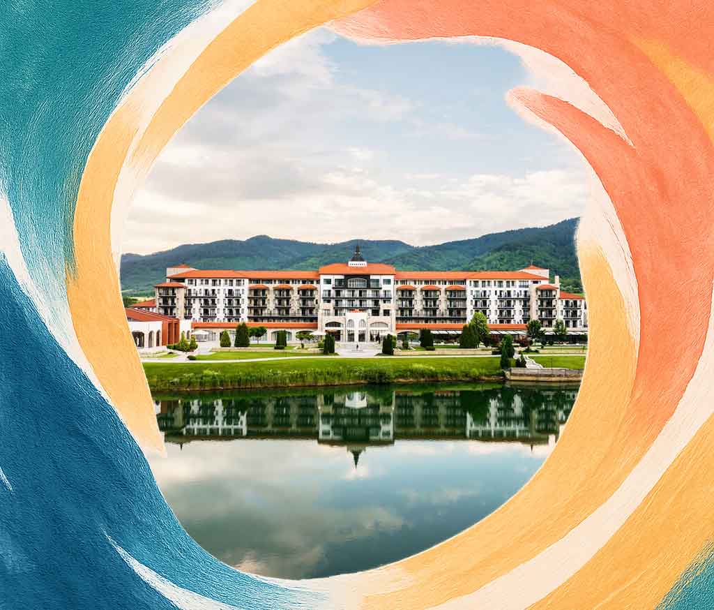 The Pravets Golf Club is located by the lake, adjacent to the Hyatt Golf and Spa Resort.