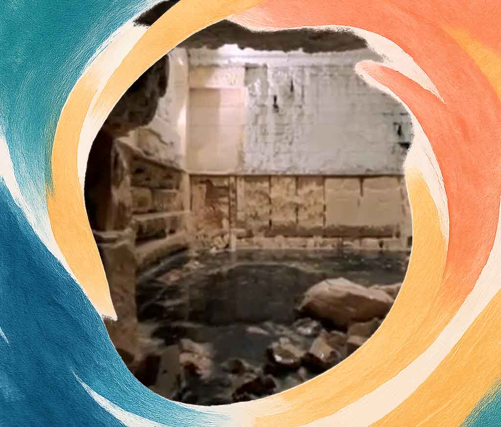 Inside the Glass Cave exhibit at the Glass Museum near Varna, in Beloslav, Bulgaria.