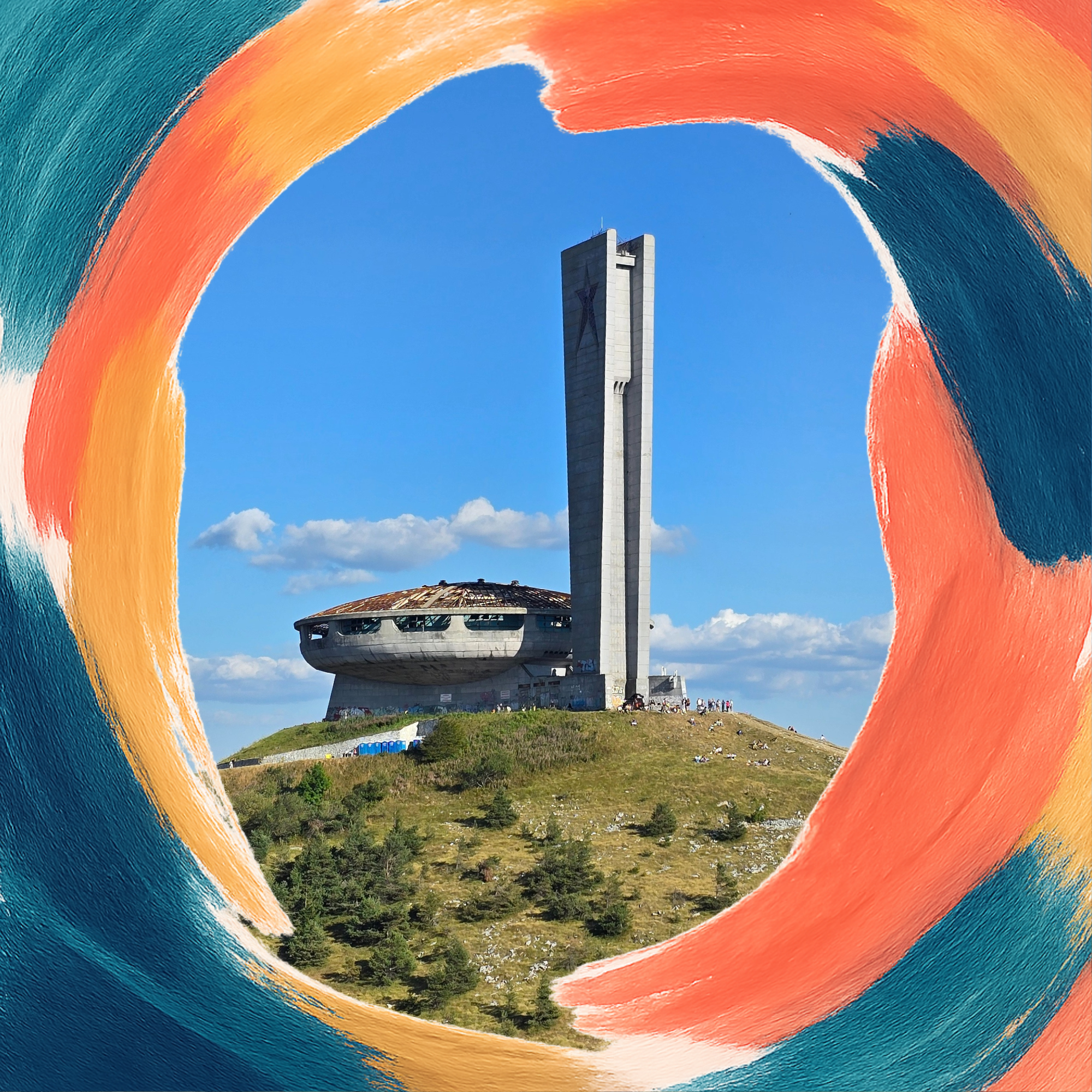 Buzludzha monument in Bulgaria is alien-like relic perched atop a Balkan ridge.